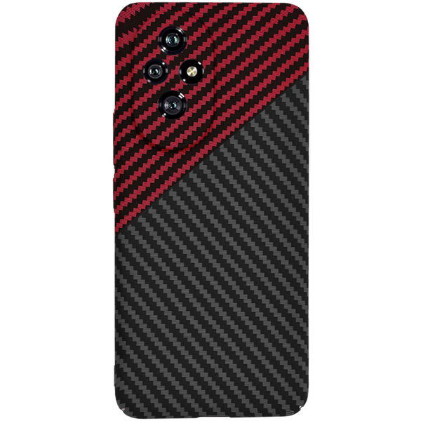 Techsuit - Carbonite FiberShell - Honor 200 - Red Vortex