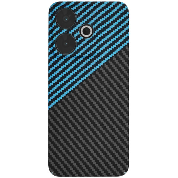 Techsuit - Carbonite FiberShell - Xiaomi Redmi 13 / Poco M6 4G - Blue Pulse
