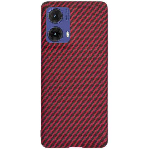Techsuit - Carbonite FiberShell - Motorola Moto G85 - Red