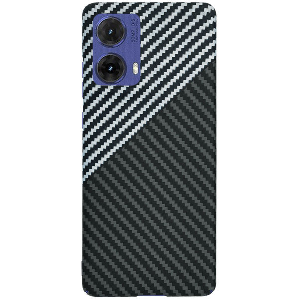Techsuit - Carbonite FiberShell - Motorola Moto G85 - Stealth Gray