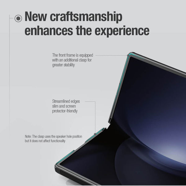 Nillkin - Super Frosted Shield - Samsung Galaxy Z Fold6 - Deep Green