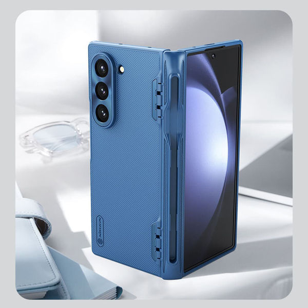 Nillkin - Super Frosted Shield Pen Holder - Samsung Galaxy Z Fold6 - Blue