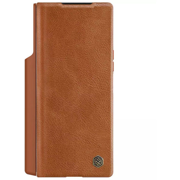Nillkin - Qin Pro Leather Case - Samsung Galaxy Z Fold6 - Brown