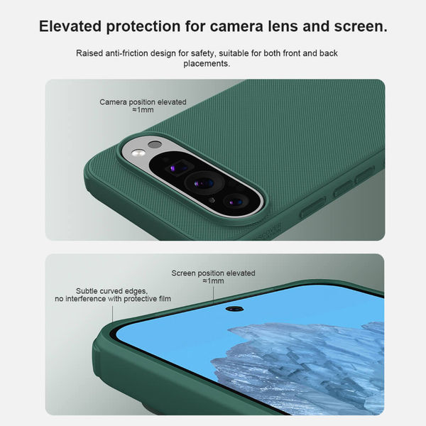 Nillkin - Super Frosted Shield Pro - Google Pixel 9 Pro XL - Deep Green