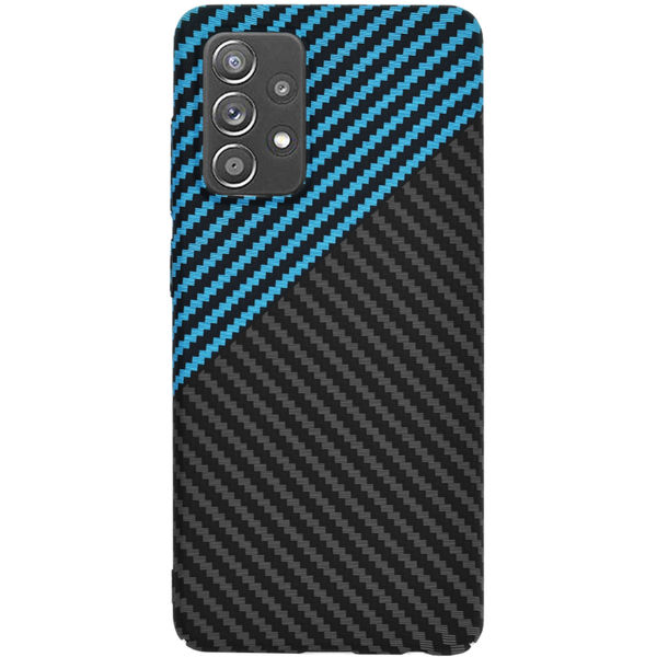 Techsuit - Carbonite FiberShell - Samsung Galaxy A52 4G / A52 5G / A52s 5G - Blue Pulse