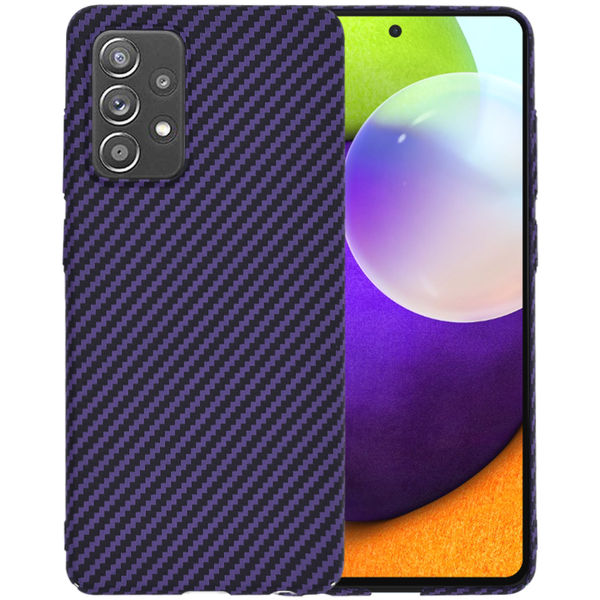 Techsuit - Carbonite FiberShell - Samsung Galaxy A52 4G / A52 5G / A52s 5G - Purple