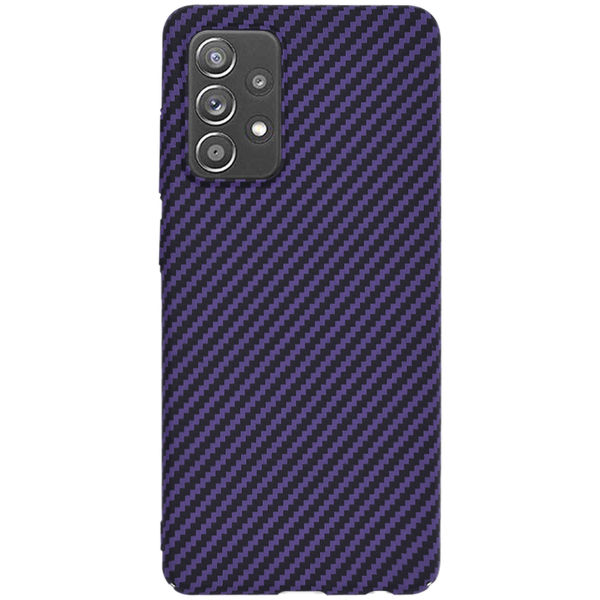 Techsuit - Carbonite FiberShell - Samsung Galaxy A52 4G / A52 5G / A52s 5G - Purple