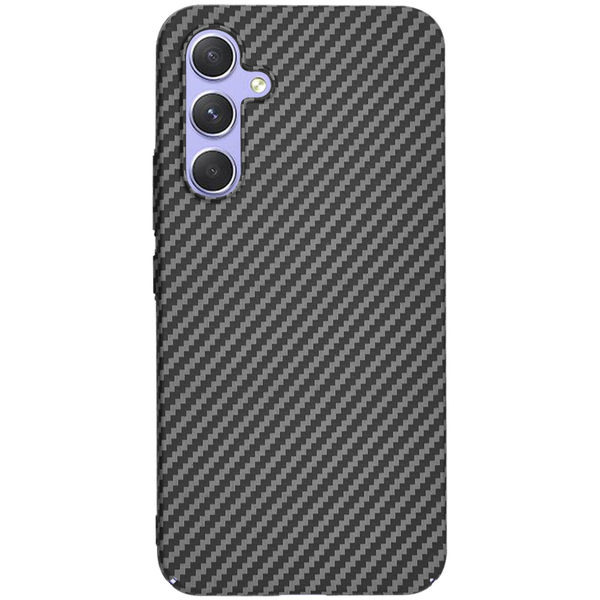 Techsuit - Carbonite FiberShell - Samsung Galaxy A54 - Black