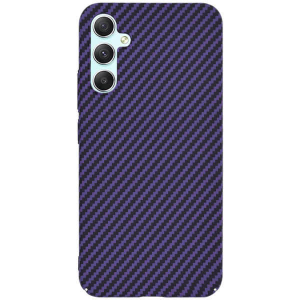 Techsuit - Carbonite FiberShell - Samsung Galaxy A34 5G - Purple