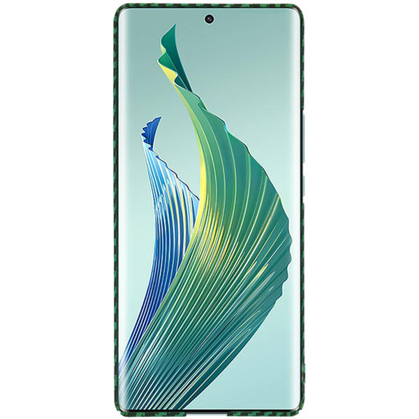 Techsuit - Carbonite FiberShell - Honor Magic5 Lite - Green