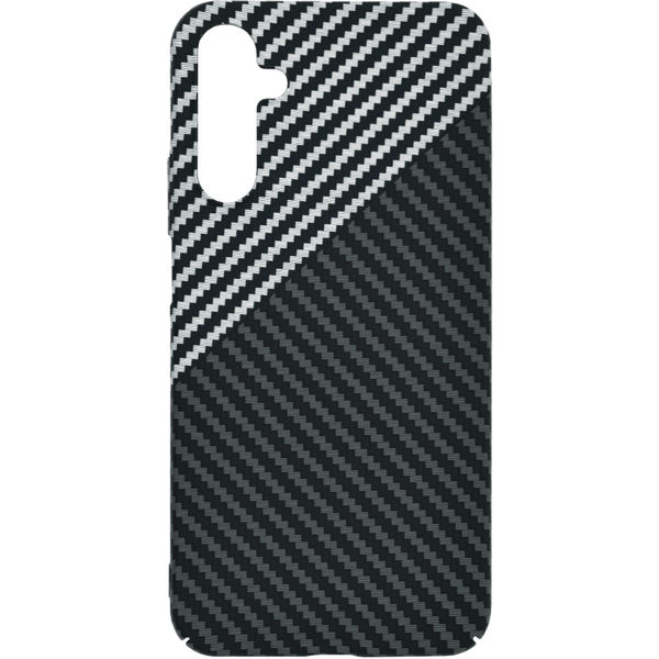 Techsuit - Carbonite FiberShell - Samsung Galaxy A14 4G / A14 5G - Stealth Gray