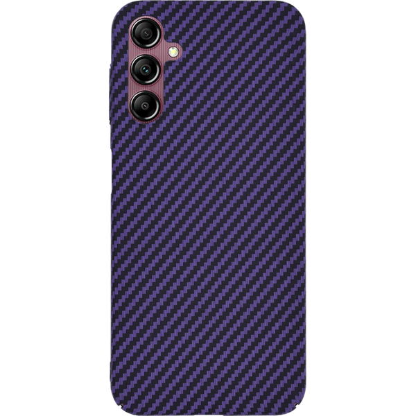 Techsuit - Carbonite FiberShell - Samsung Galaxy A14 4G / A14 5G - Purple