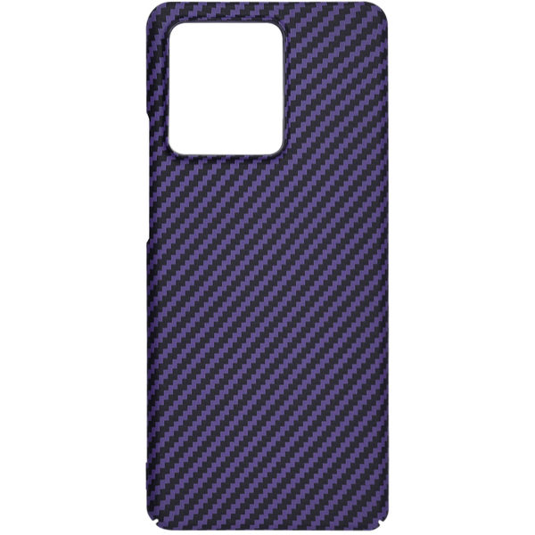 Techsuit - Carbonite FiberShell - Motorola Edge 40 / Edge (2023) - Purple