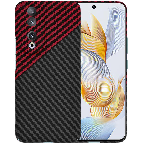 Techsuit - Carbonite FiberShell - Honor 90 - Red Vortex