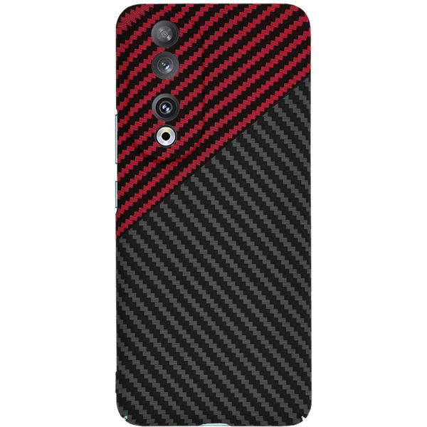 Techsuit - Carbonite FiberShell - Honor 90 - Red Vortex