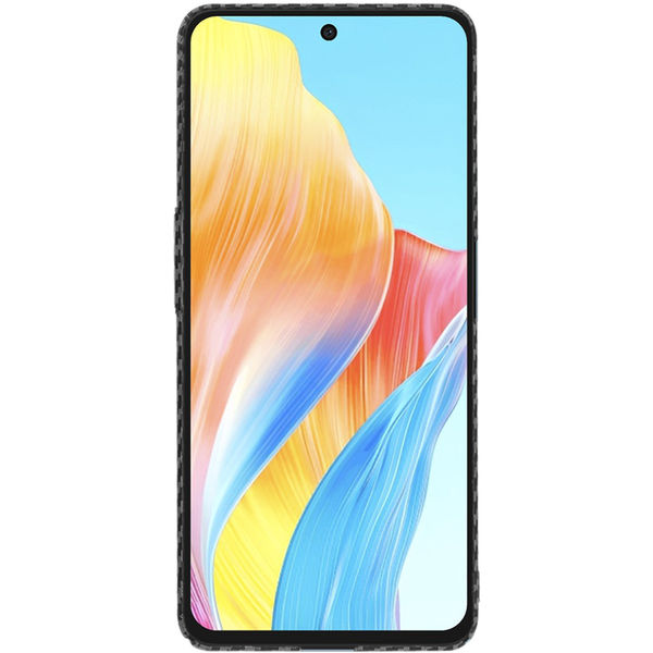 Techsuit - Carbonite FiberShell - Oppo A98 5G - Black