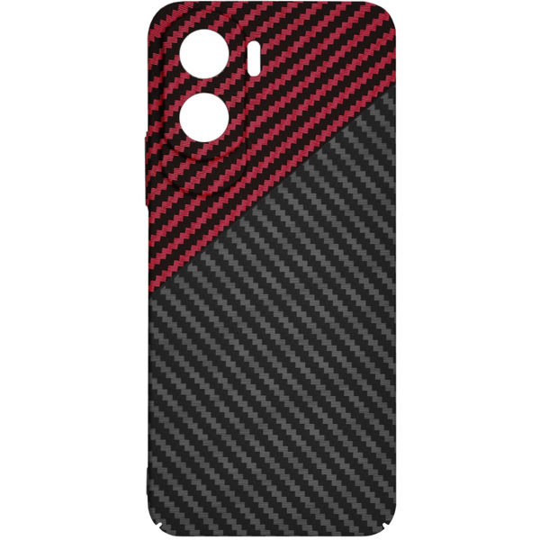 Techsuit - Carbonite FiberShell - Honor 90 Lite - Red Vortex