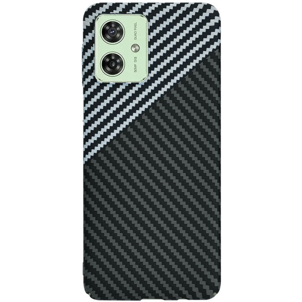 Techsuit - Carbonite FiberShell - Motorola Moto G54 / Moto G54 Power Edition / Moto G64 - Stealth Gray