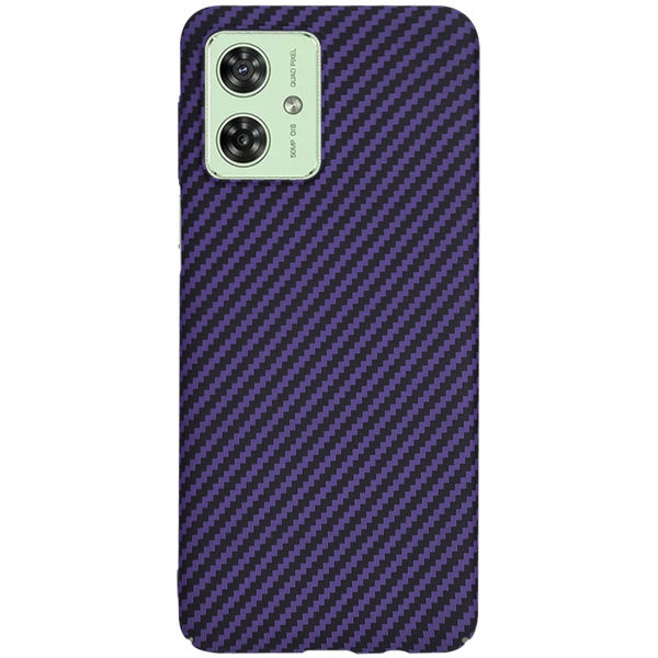 Techsuit - Carbonite FiberShell - Motorola Moto G54 / Moto G54 Power Edition / Moto G64 - Purple