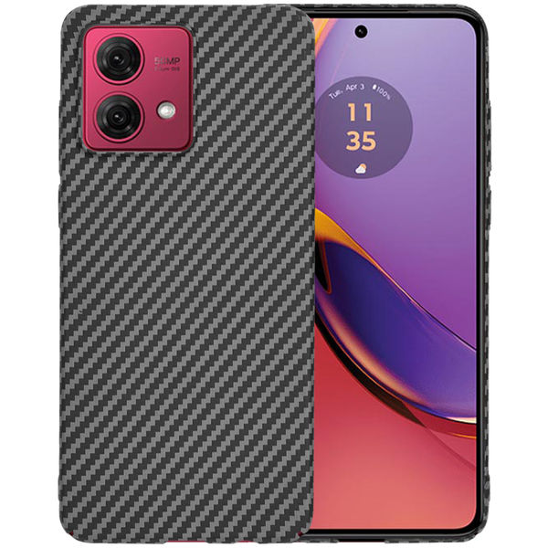 Techsuit - Carbonite FiberShell - Motorola Moto G84 - Black