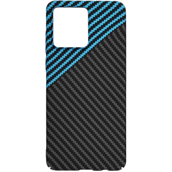 Techsuit - Carbonite FiberShell - Motorola Moto G84 - Blue Pulse