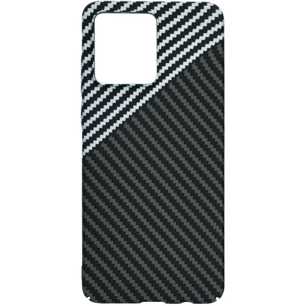 Techsuit - Carbonite FiberShell - Motorola Moto G84 - Stealth Gray