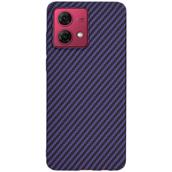 Techsuit - Carbonite FiberShell - Motorola Moto G84 - Purple