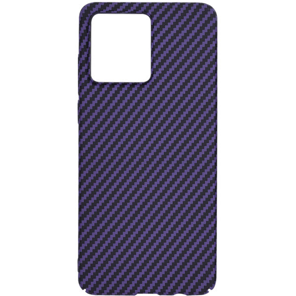 Techsuit - Carbonite FiberShell - Motorola Moto G84 - Purple