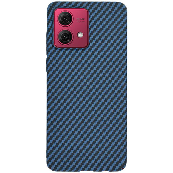 Techsuit - Carbonite FiberShell - Motorola Moto G84 - Cyan