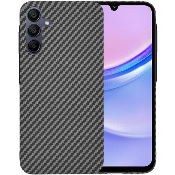 Techsuit - Carbonite FiberShell - Samsung Galaxy A15 4G / A15 5G - Black