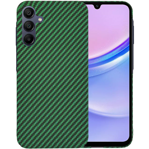 Techsuit - Carbonite FiberShell - Samsung Galaxy A15 4G / A15 5G - Green