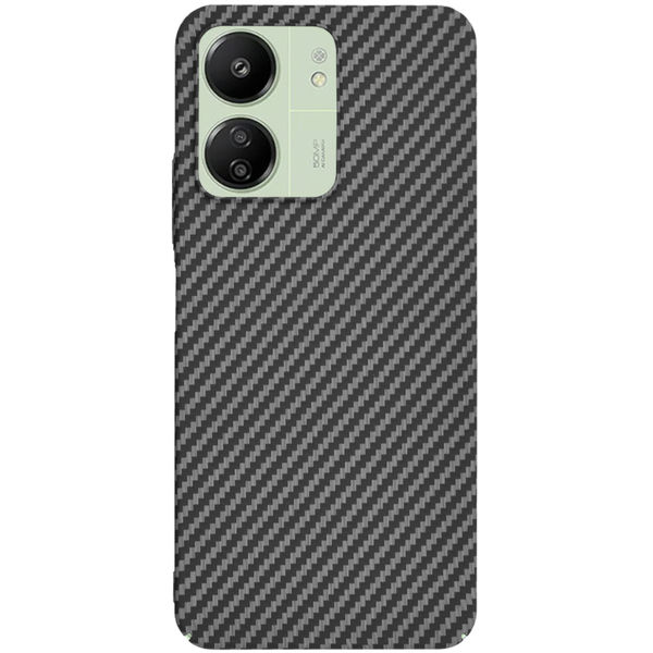Techsuit - Carbonite FiberShell - Xiaomi Redmi 13C 4G / 13C 5G / C65 - Black