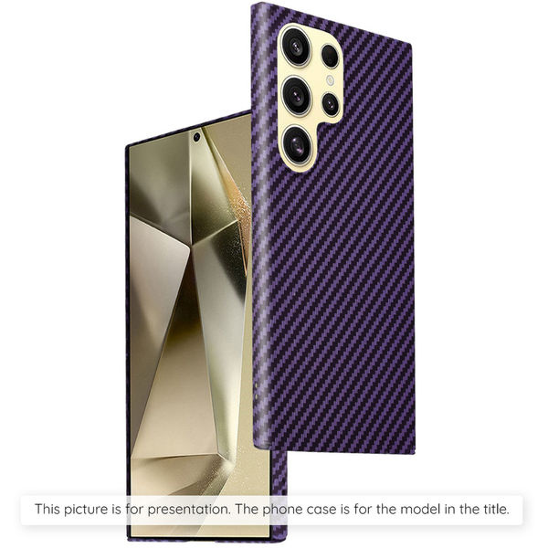 Techsuit - Carbonite FiberShell - Xiaomi Redmi 13C 4G / 13C 5G / C65 - Purple