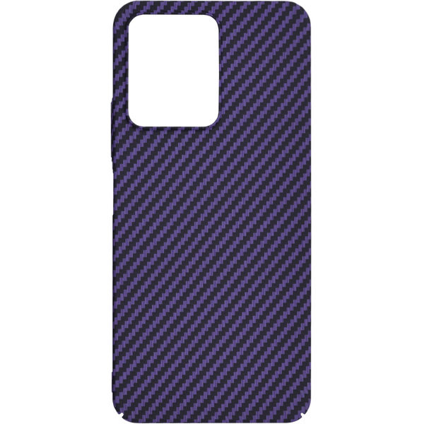 Techsuit - Carbonite FiberShell - Xiaomi Redmi 13C 4G / 13C 5G / C65 - Purple