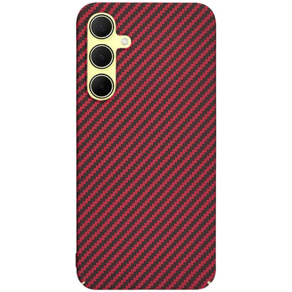 Techsuit - Carbonite FiberShell - Samsung Galaxy A35 5G - Red