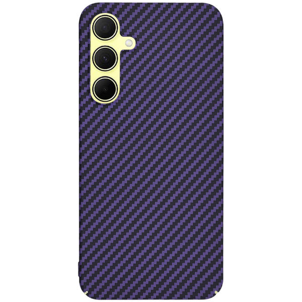 Techsuit - Carbonite FiberShell - Samsung Galaxy A35 5G - Purple