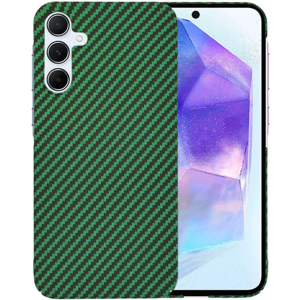 Techsuit - Carbonite FiberShell - Samsung Galaxy A55 5G - Green