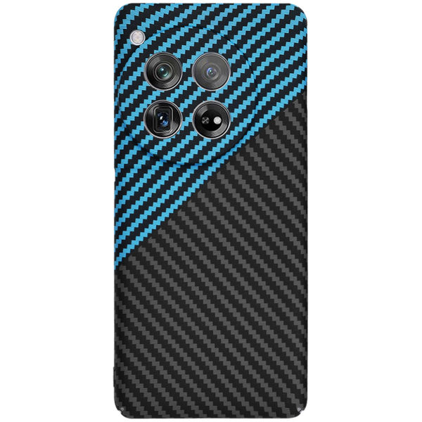 Techsuit - Carbonite FiberShell - OnePlus 12 - Blue Pulse
