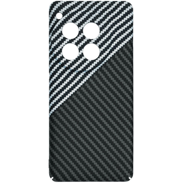 Techsuit - Carbonite FiberShell - OnePlus 12 - Stealth Gray