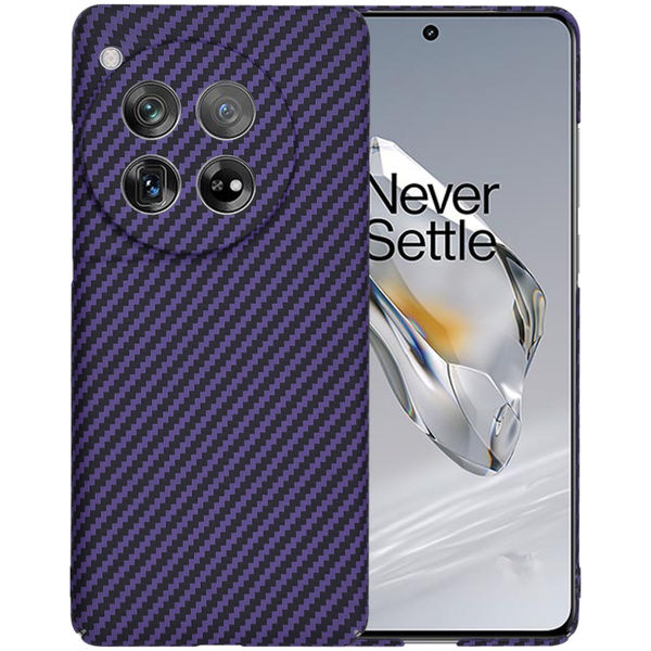 Techsuit - Carbonite FiberShell - OnePlus 12 - Purple