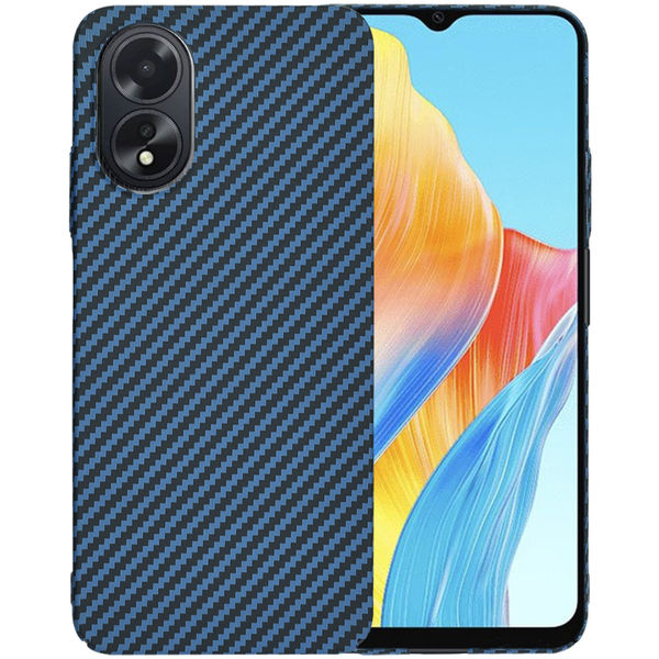 Techsuit - Carbonite FiberShell - Oppo A18 / A38 - Cyan