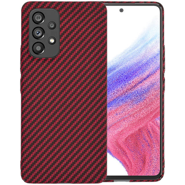 Techsuit - Carbonite FiberShell - Samsung Galaxy A53 5G - Red