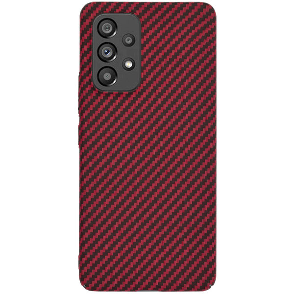 Techsuit - Carbonite FiberShell - Samsung Galaxy A53 5G - Red