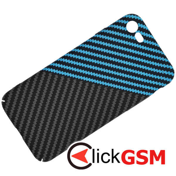 Techsuit - Carbonite FiberShell - iPhone 7 / iPhone 8 / iPhone SE 2, SE 2020 / iPhone SE 3, SE 2022 - Blue Pulse