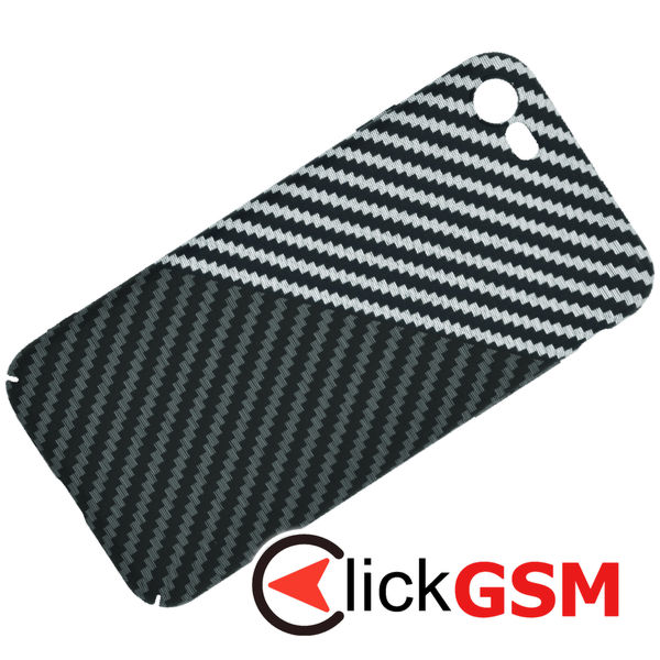 Techsuit - Carbonite FiberShell - iPhone 7 / iPhone 8 / iPhone SE 2, SE 2020 / iPhone SE 3, SE 2022 - Stealth Gray