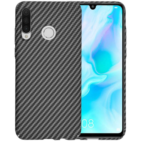 Techsuit - Carbonite FiberShell - Huawei P30 Lite / P30 Lite New Edition - Black