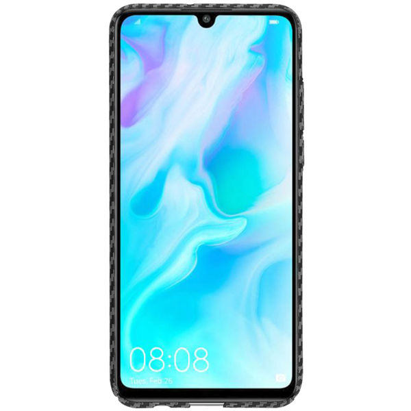 Techsuit - Carbonite FiberShell - Huawei P30 Lite / P30 Lite New Edition - Black