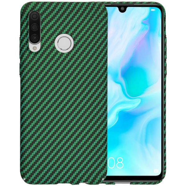 Techsuit - Carbonite FiberShell - Huawei P30 Lite / P30 Lite New Edition - Green