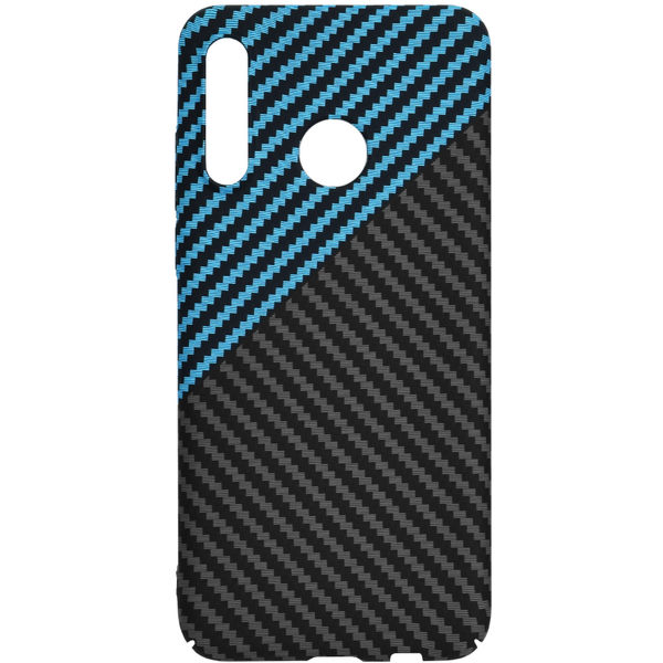 Techsuit - Carbonite FiberShell - Huawei P30 Lite / P30 Lite New Edition - Blue Pulse