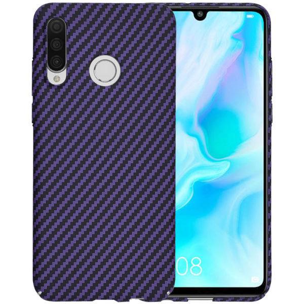 Techsuit - Carbonite FiberShell - Huawei P30 Lite / P30 Lite New Edition - Purple